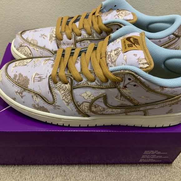 Nike SB Dunk Low Premium City Of Style Pastoral Print Style #FN5880-001 Size 12 - Picture 2 of 12